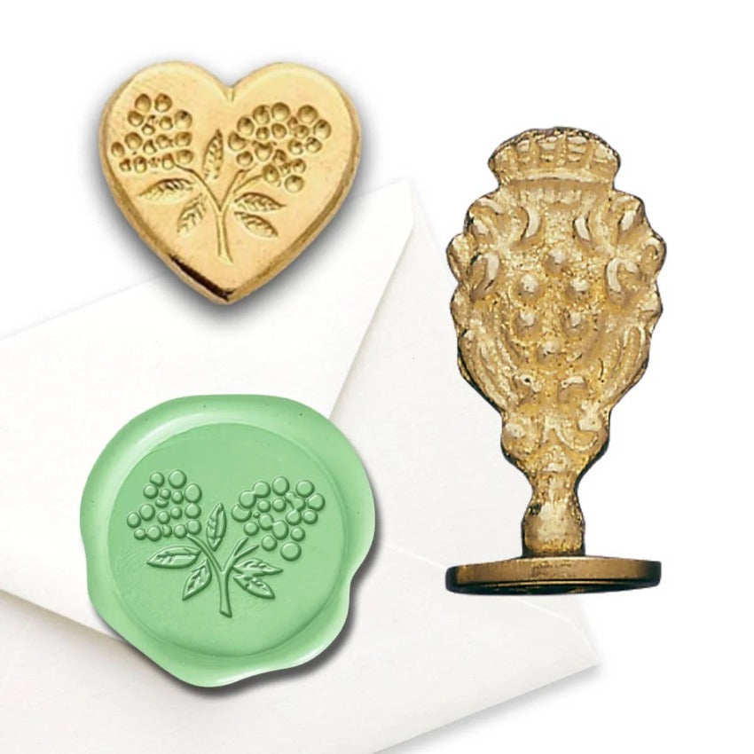 Heart Shape Motif Wax Stamp