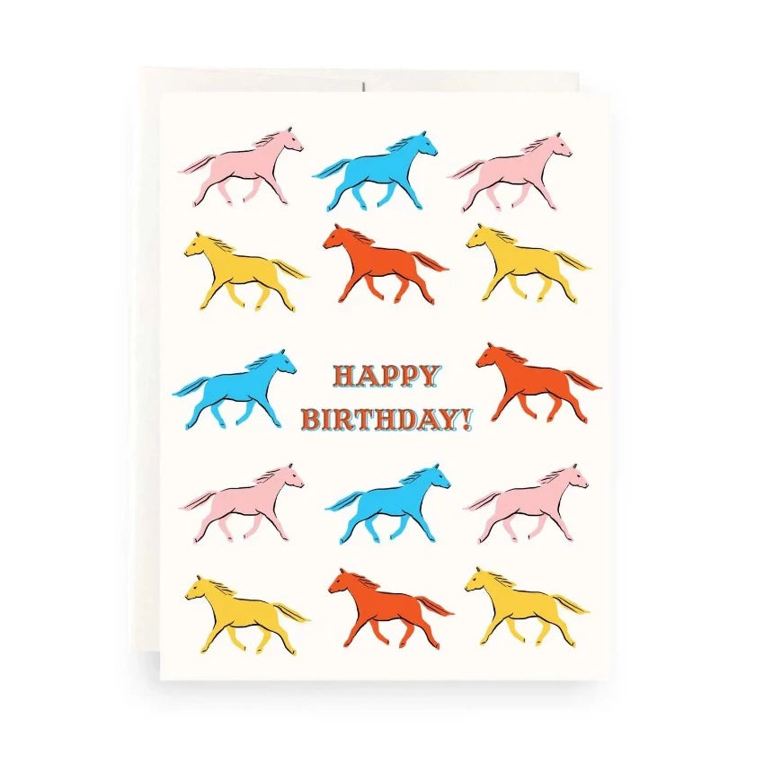 Horses-Birthday-Card