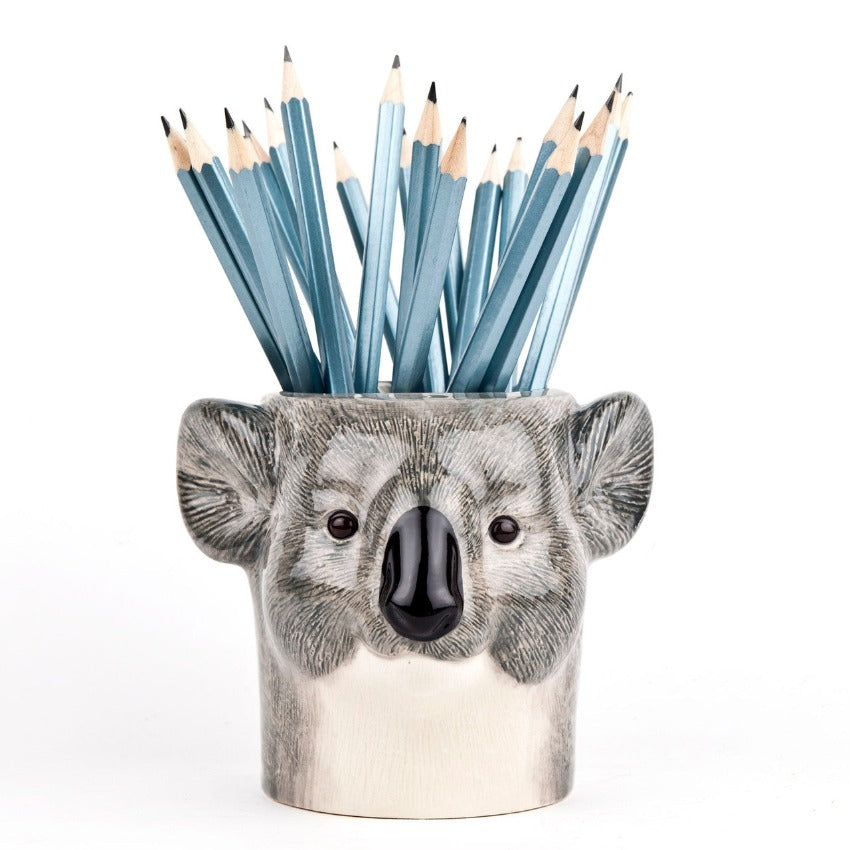 Pencil Pot - Koala, Filled
