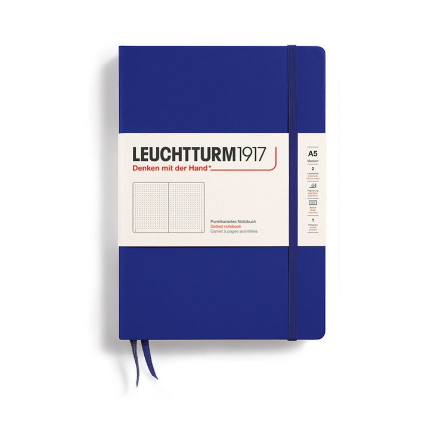 LEUCHTTURM1917 Hardcover Dotted Journal - A5, Ink