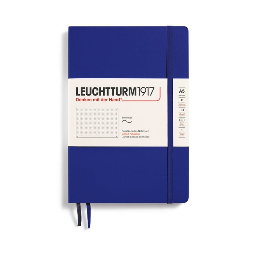 LEUCHTTURM1917 Softcover Dotted Journal - A5, Ink