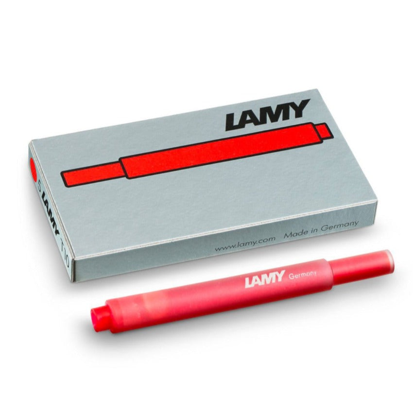 Lamy Fountain Pen Ink Cartridges - Red
