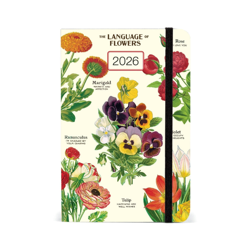 Language of Flowers Weekly Planner 2026 - Cavallini & Co.