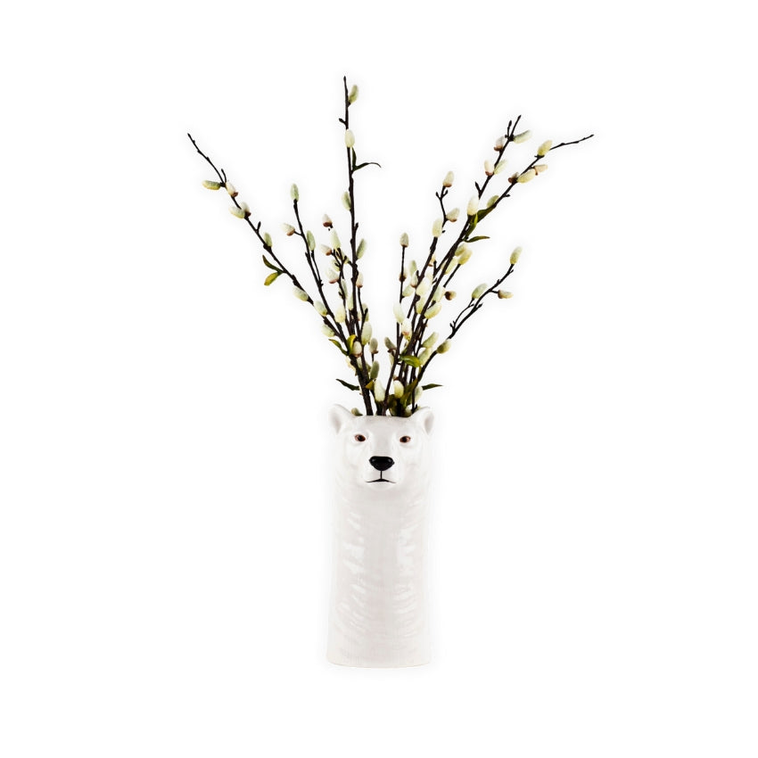 Large Flower Vase - Polar Bear