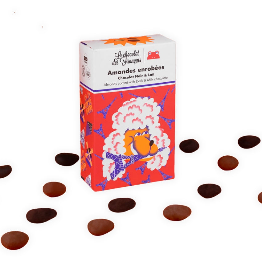 Le chocolat des Francais Chocolate Candy Box - Eiffel Tower Poodle