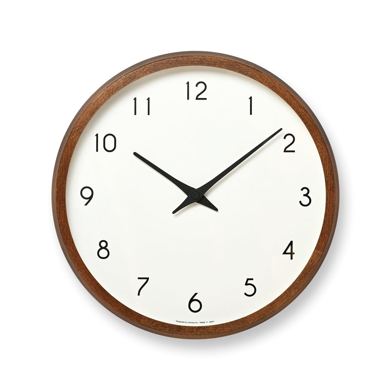 Lemnos Campagne Clock - Brown