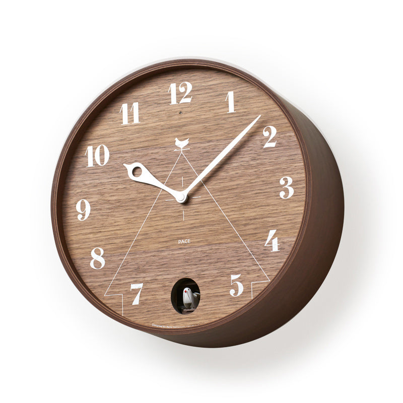 Lemnos PACE Cuckoo Clock - Brown