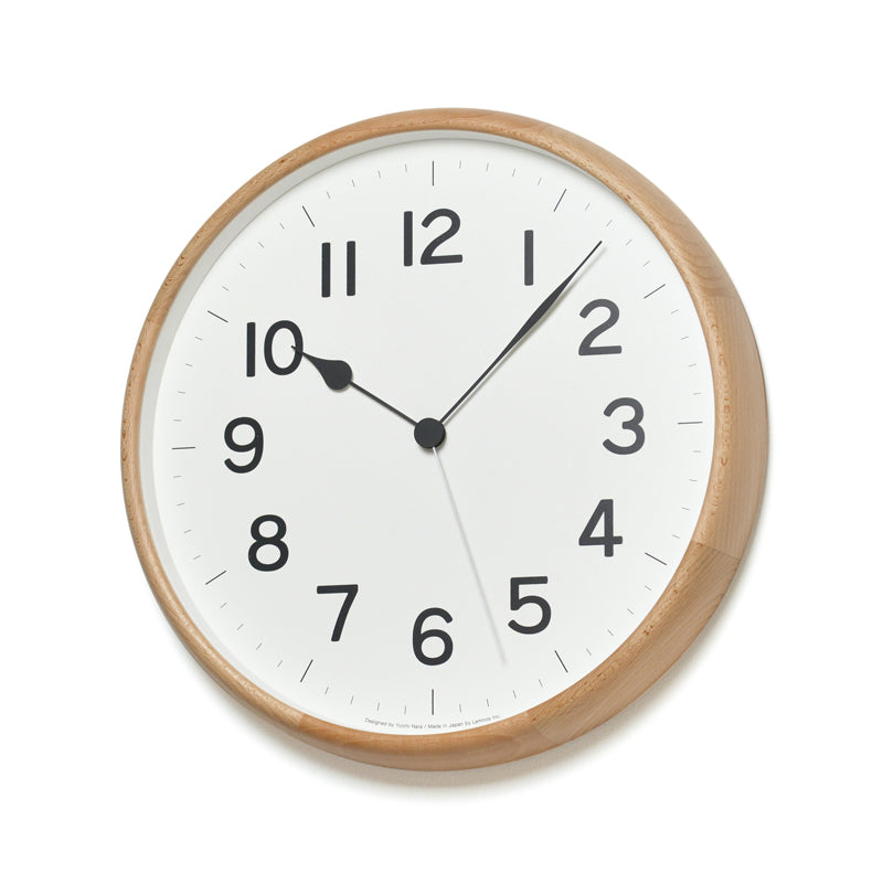 Lemnos ROOT Clock - Natural