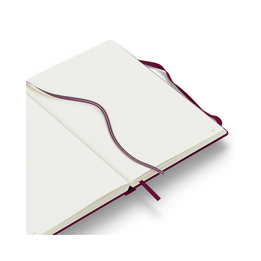 Leuchtturm Hardcover Blank Journal - A5, Port Red