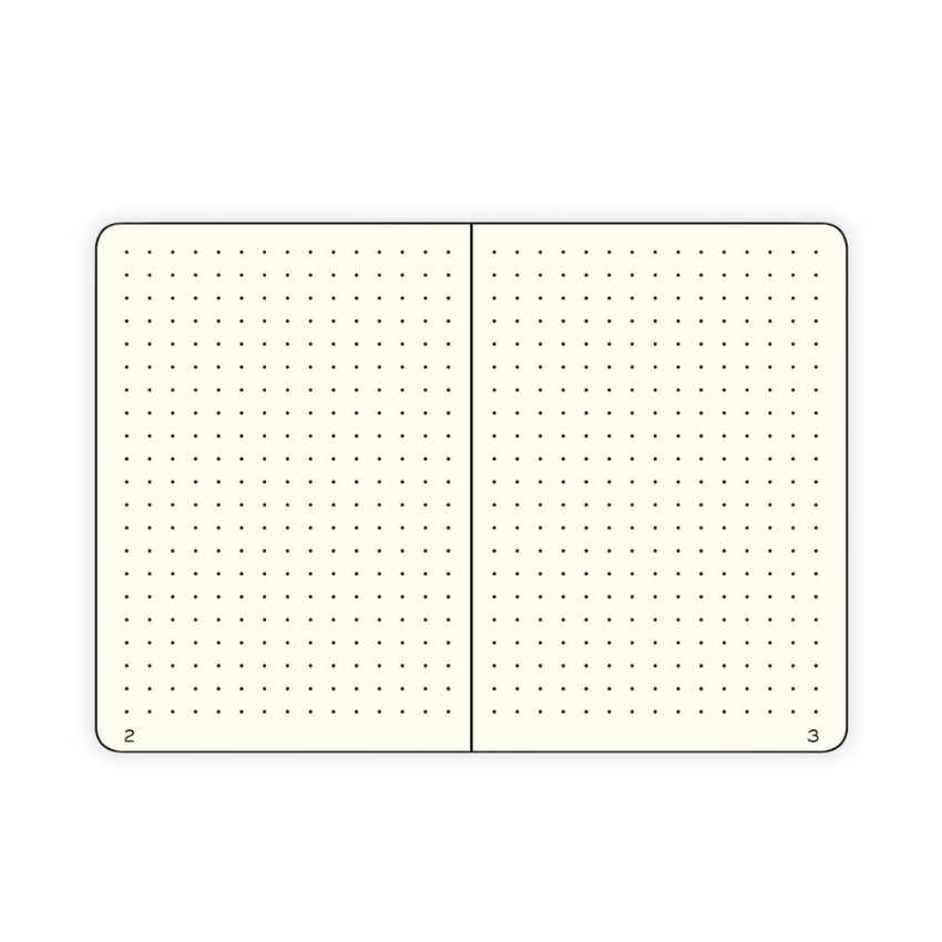 Leuchtturm Hardcover Dotted Journal - A5, Anthracite