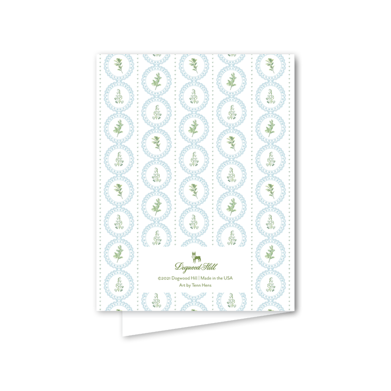 Lily of the Valley Easter Card