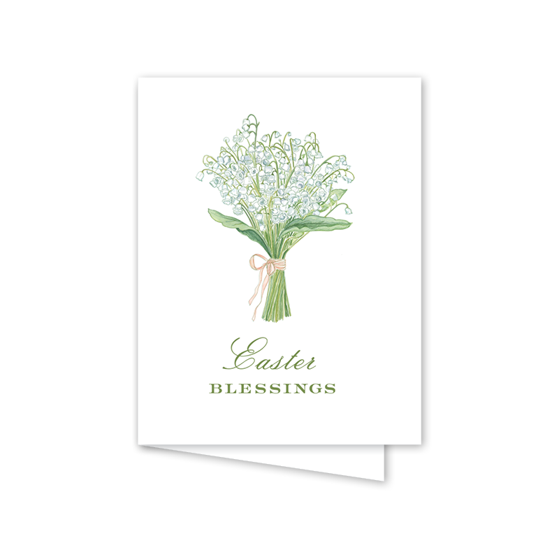 Lily of the Valley Easter Card