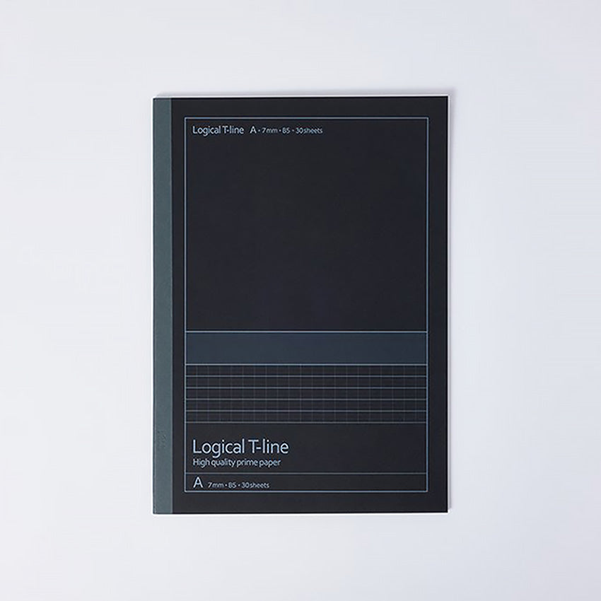 Logical-Prime-Notebook-B5-6mm-Black