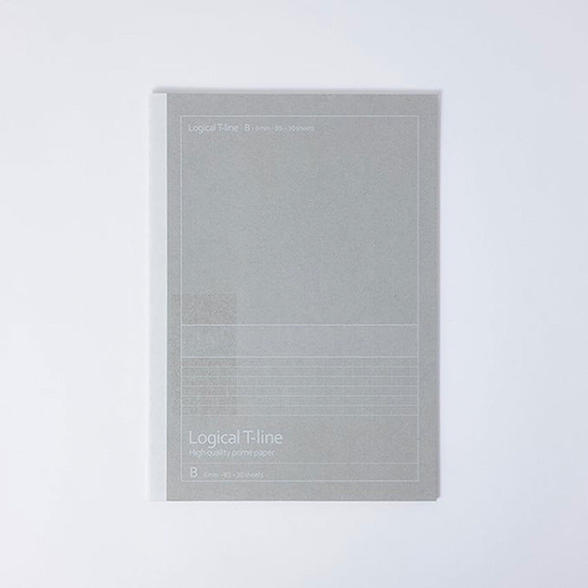 Logical-Prime-Notebook-B5-6mm-Gray