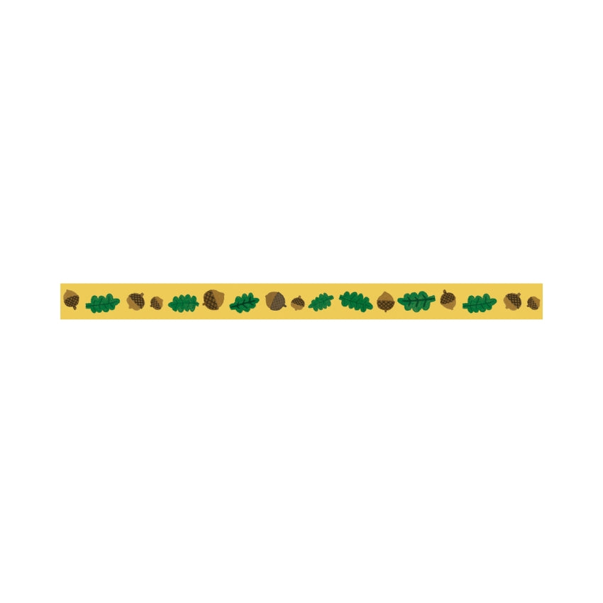 MT Washi Tape - Leaves and Acorns