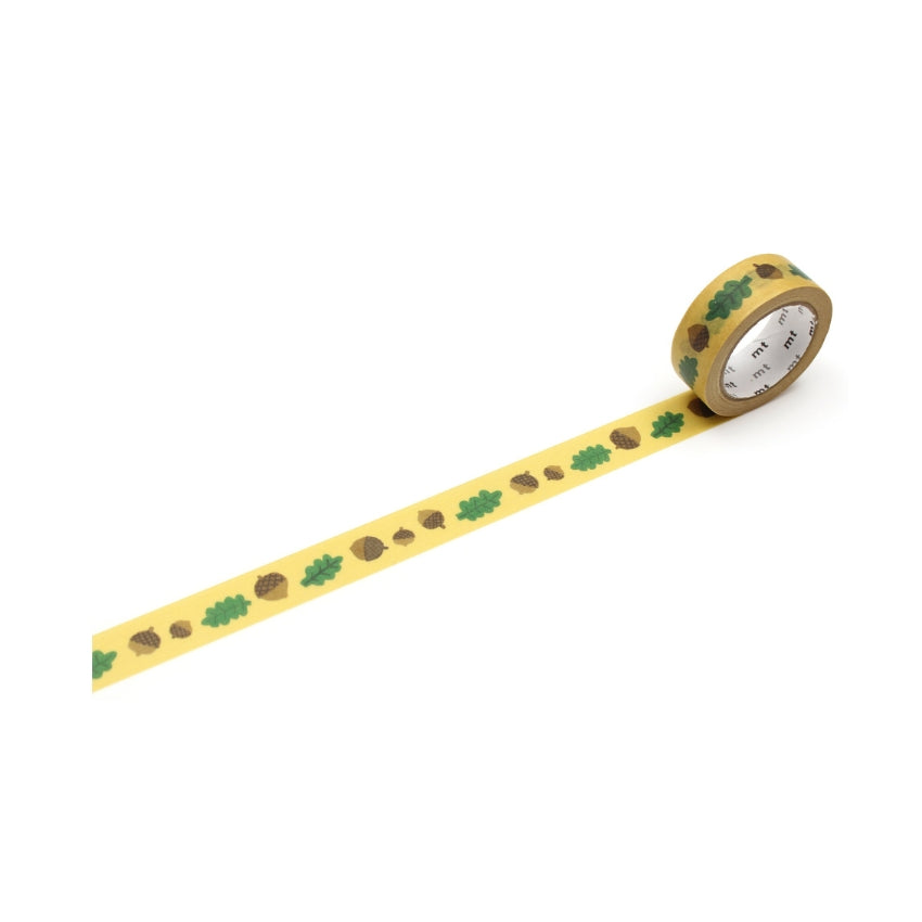 MT Washi Tape - Leaves and Acorns