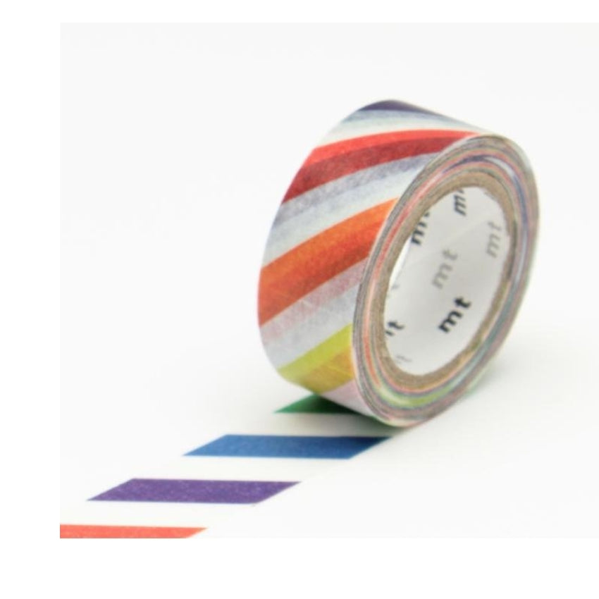 MT Washi Tape - Colorful Stripe