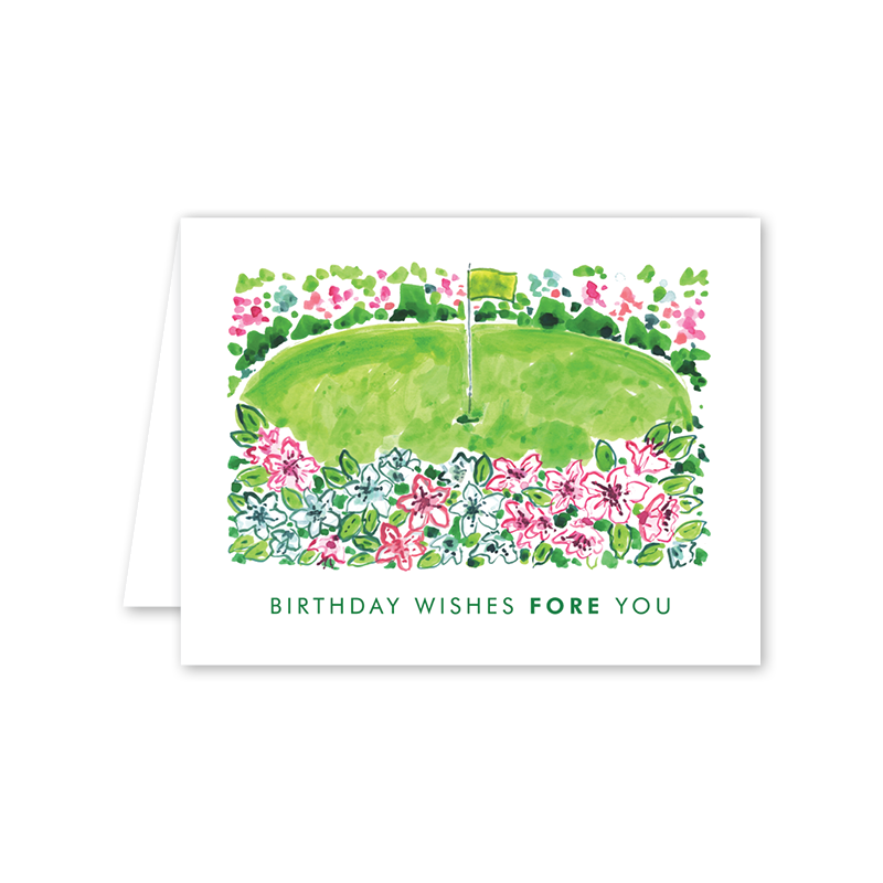 Masters Birthday Card