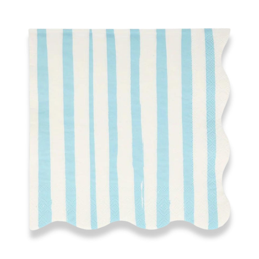 Meri Meri Blue Stripe Napkins