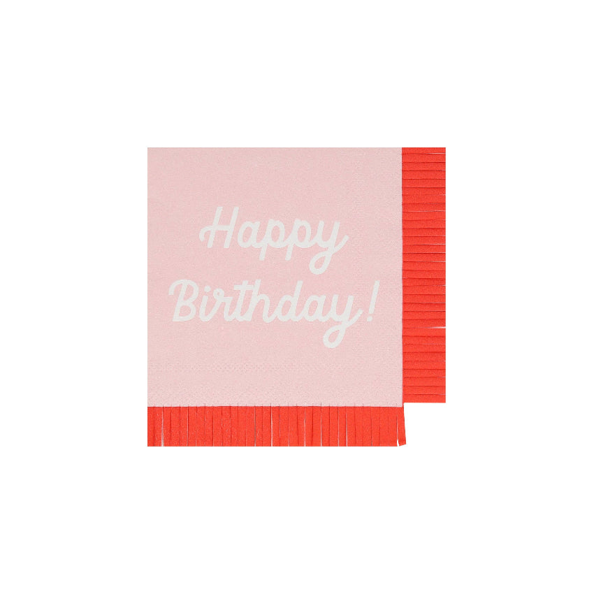 Meri Meri Mixed Happy Birthday Napkins