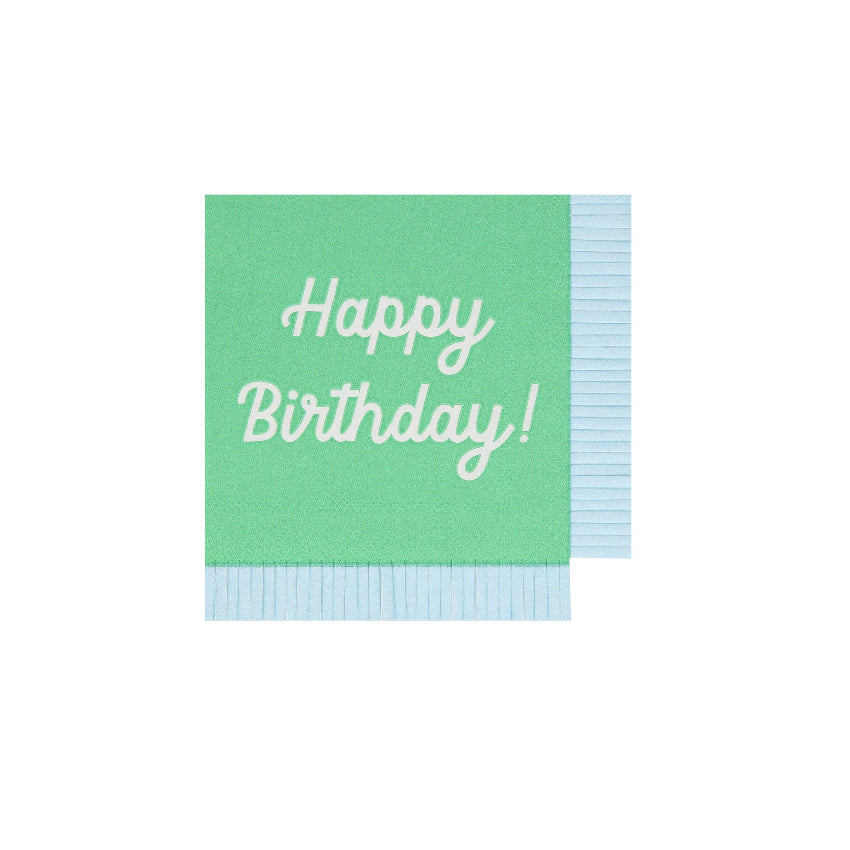 Meri Meri Mixed Happy Birthday Napkins