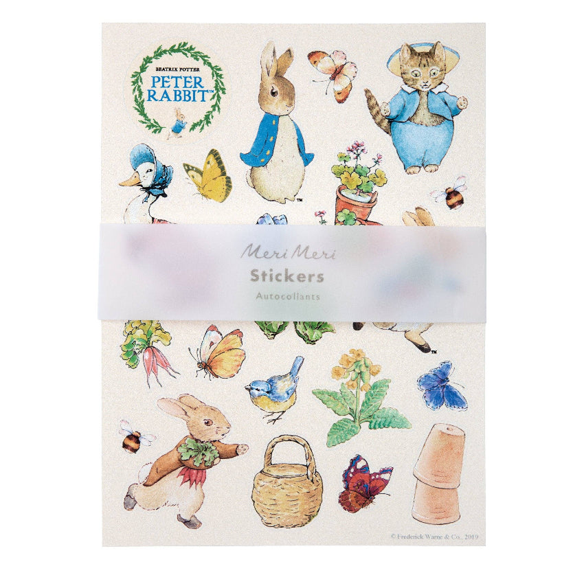 Meri Meri Peter Rabbit Sticker Sheets – Paper and Grace