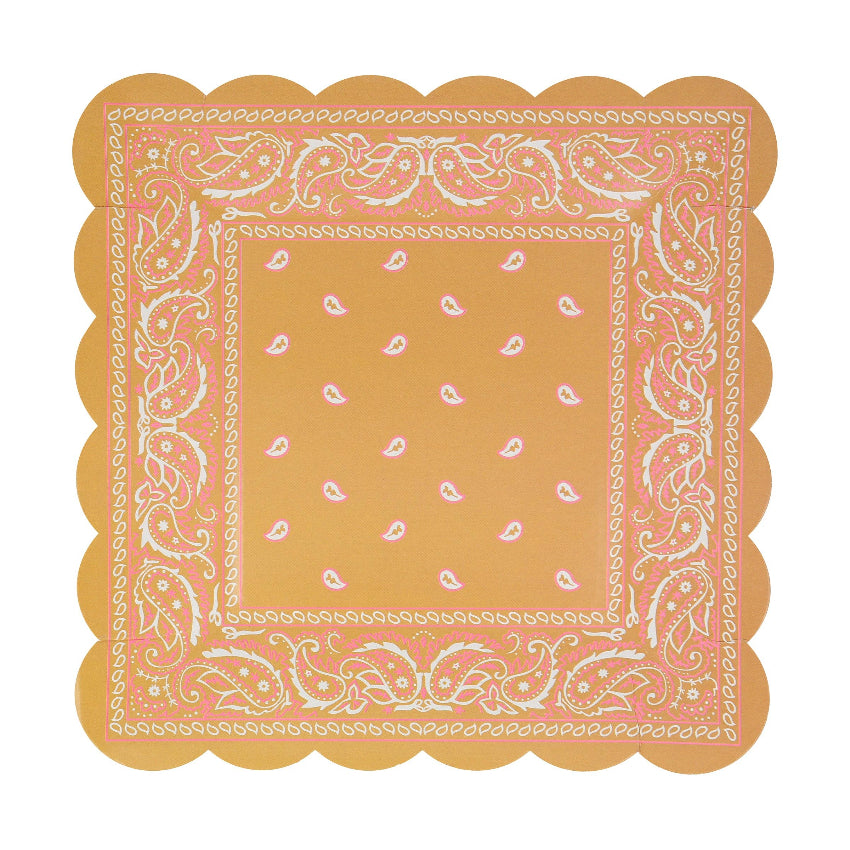Meri Meri Western Bandana Plates