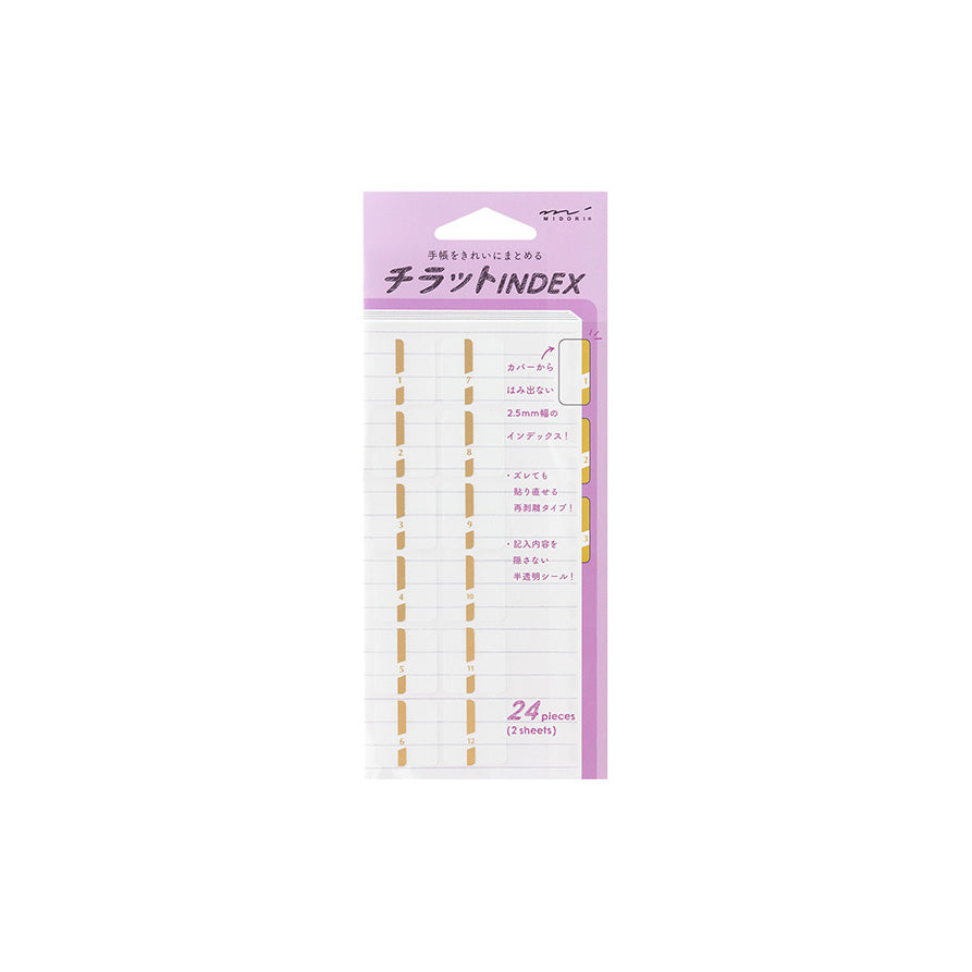 Midori-Index-Tabs-Numbers-Gold-Packaging