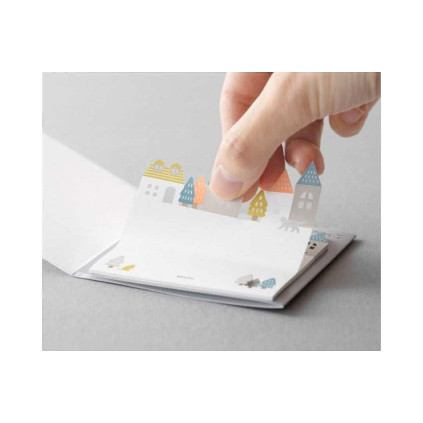 Midori Sticky Notes - Town