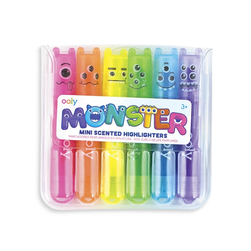 Mini Monster Scented Highlighters
