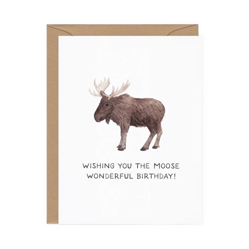 Moose Wonderful Card