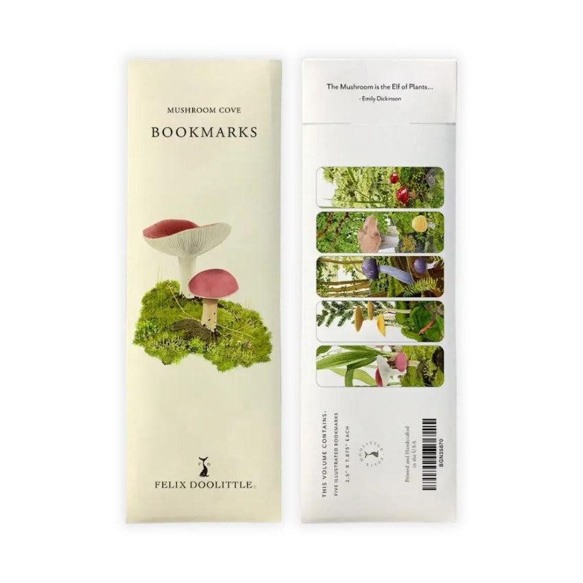Mushroom Cove Bookmark Set