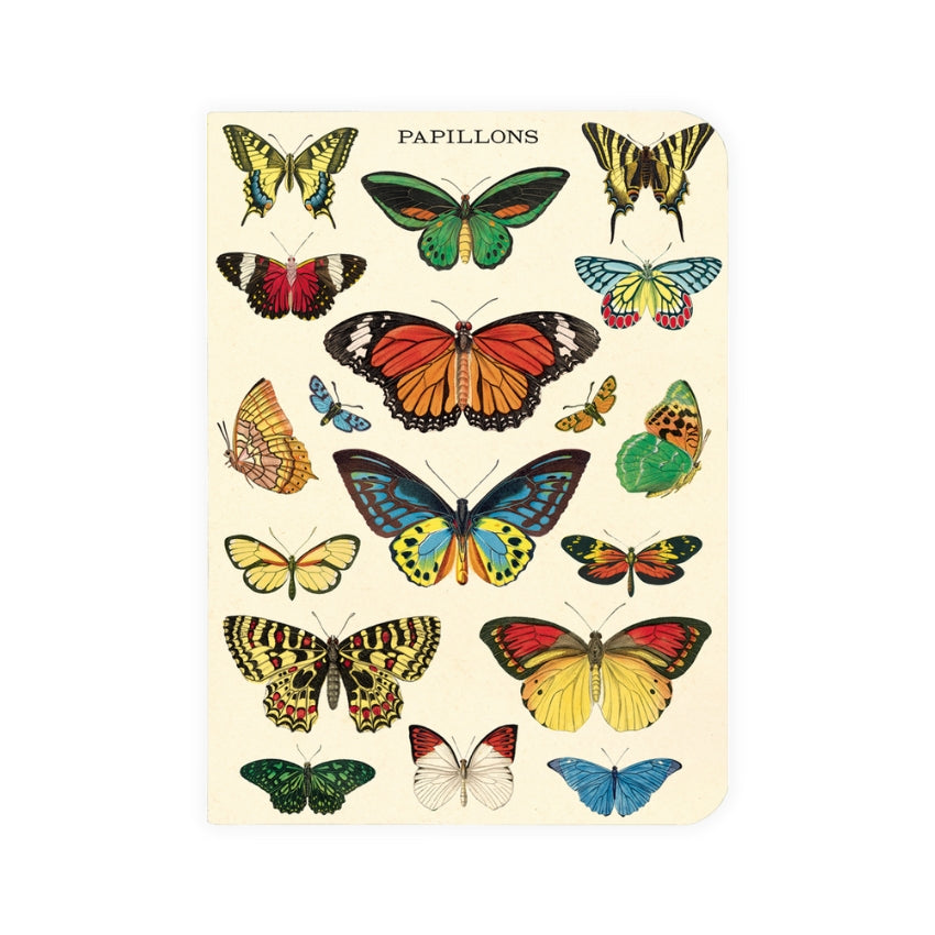 Butterflies Mini Notebook Set - Cavallini & Co.