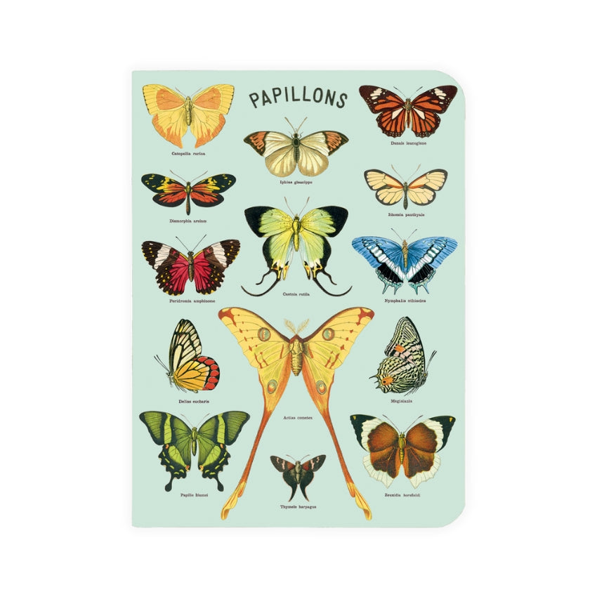 Butterflies Mini Notebook Set - Cavallini & Co.