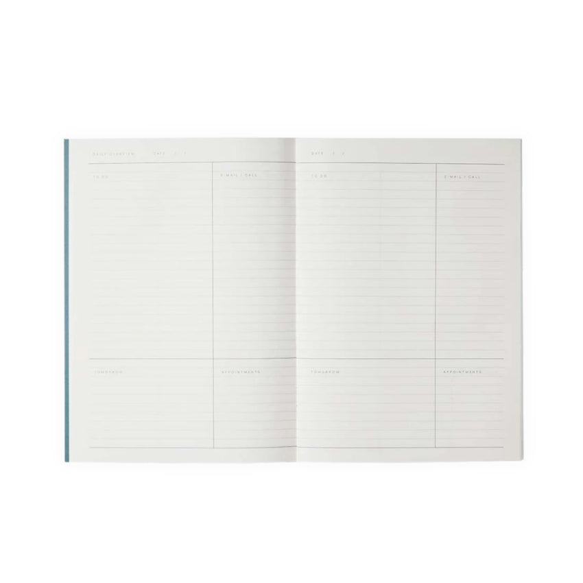 NOTEM Milo Weekly Work Journal - Blue Check