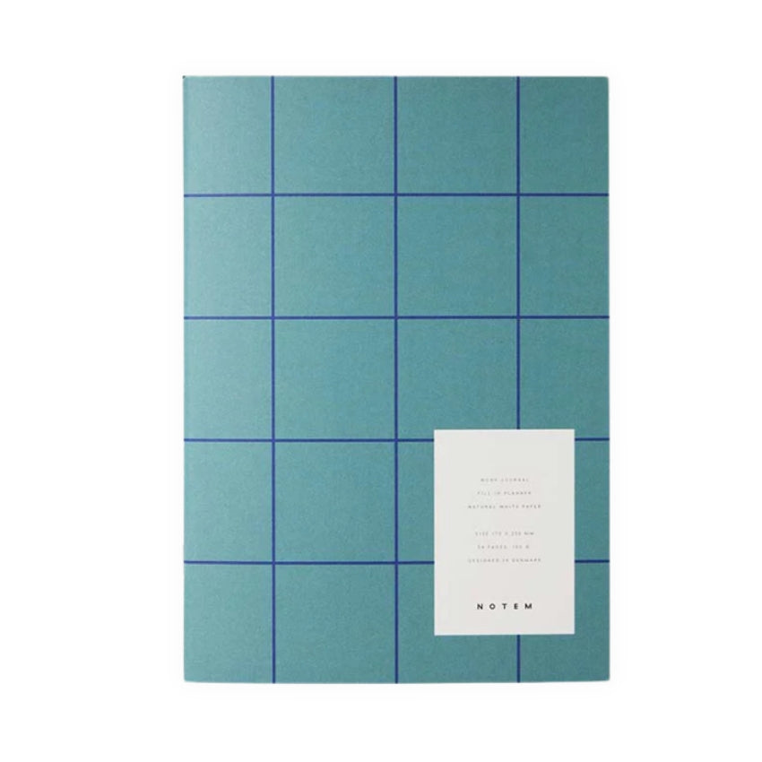 NOTEM Milo Weekly Work Journal - Blue Check