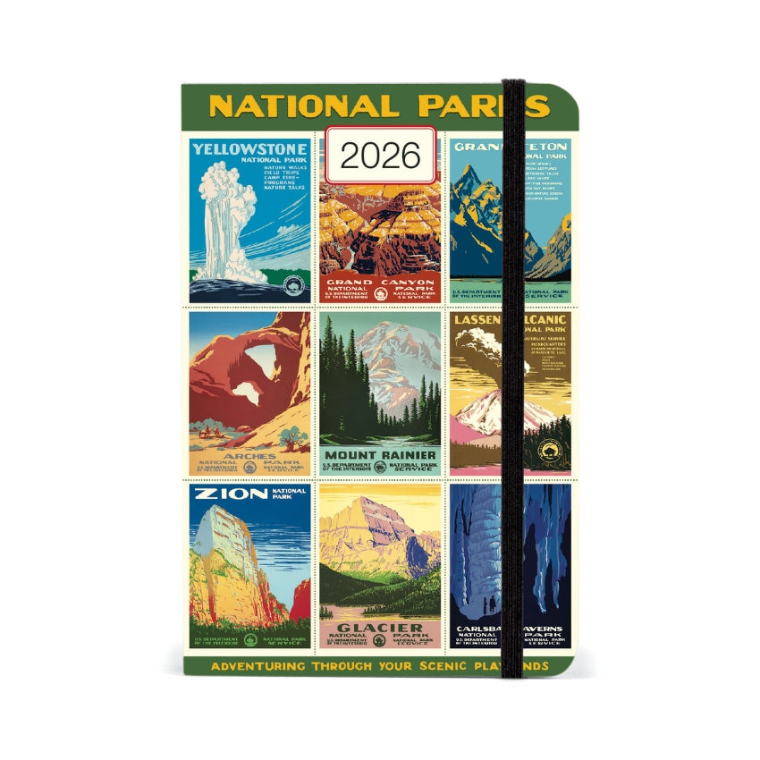 National Parks Weekly Planner 2026 - Cavallini & Co.