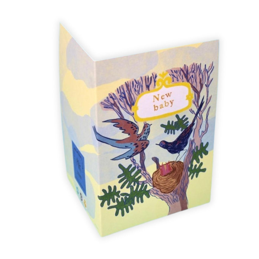 New Baby Bird Card