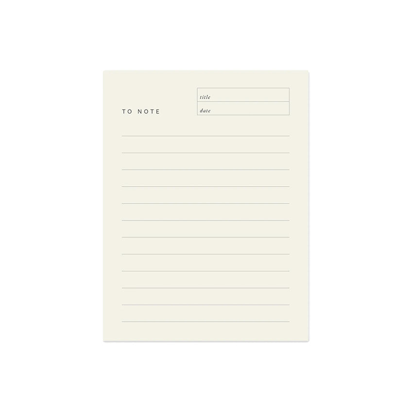 Notepad Paper Note To Note Notepad – Paper and Grace