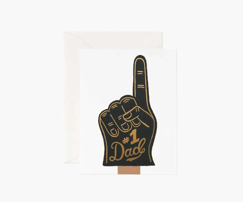 Number-One-Dad-Card