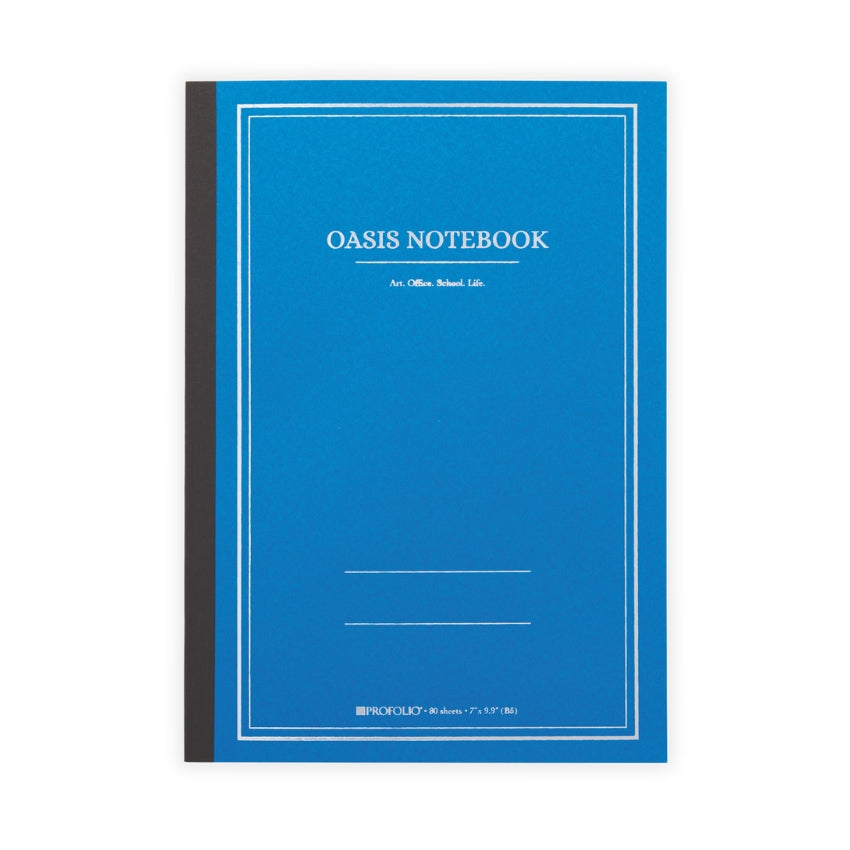 Oasis Notebook - B5, Sky Blue
