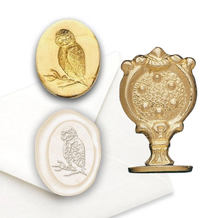 Owl Motif Wax Stamp