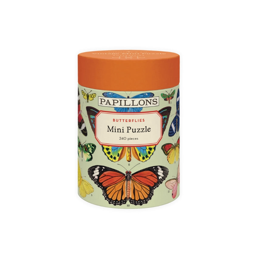 Butterflies 240 Piece Mini Puzzle - Cavallini & Co.
