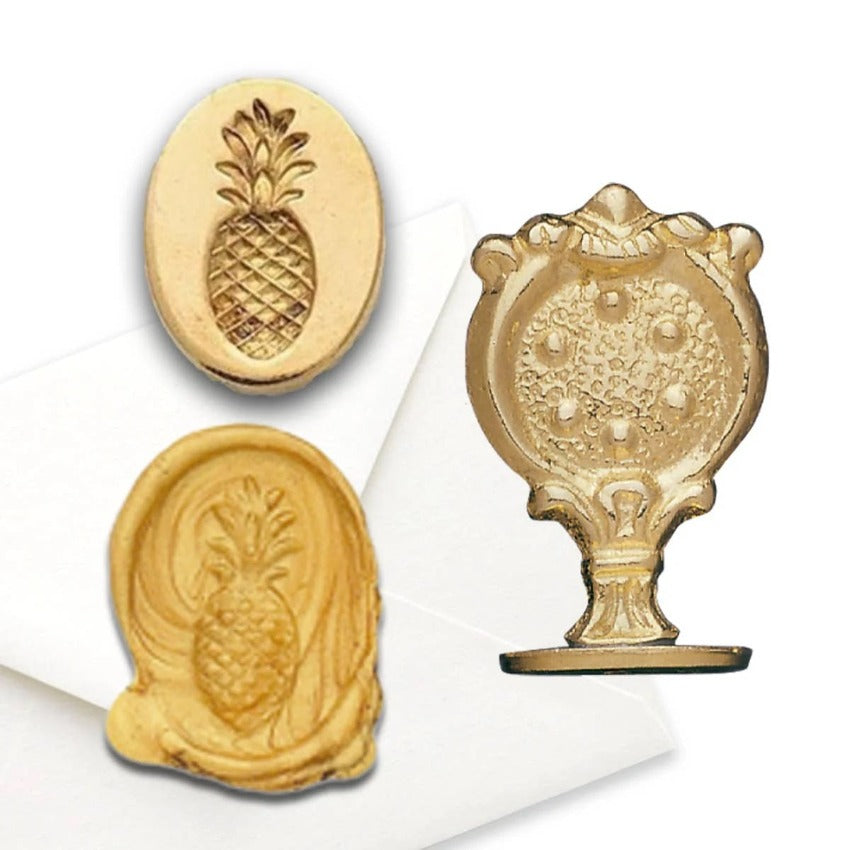 Pineapple Motif Wax Stamp