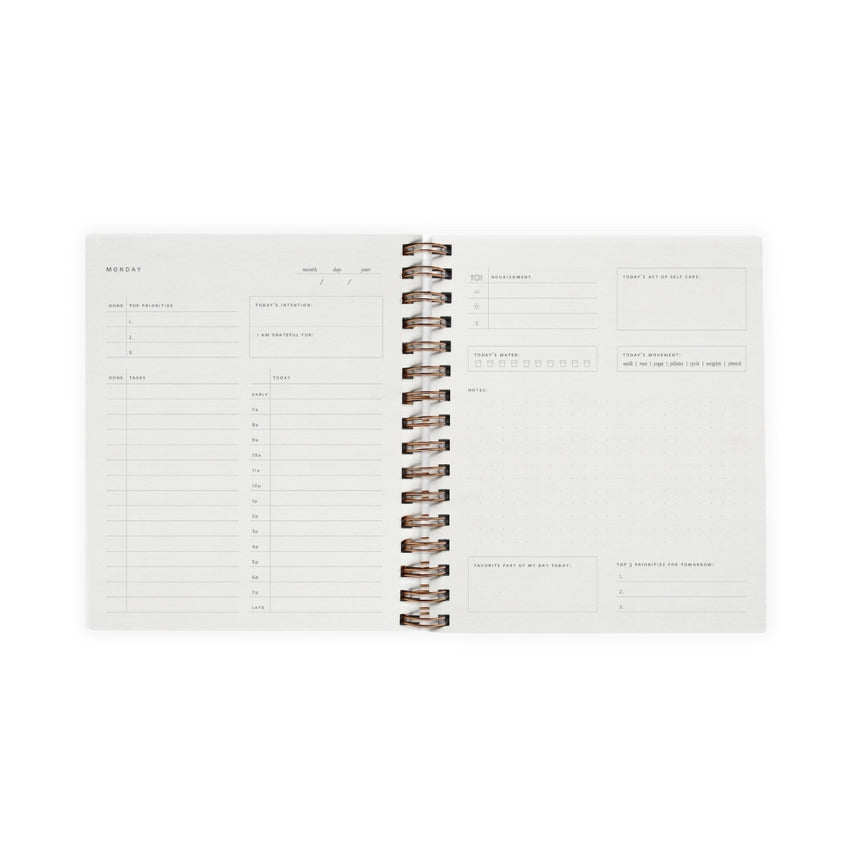 Quarterly Overview Planner - Mustard