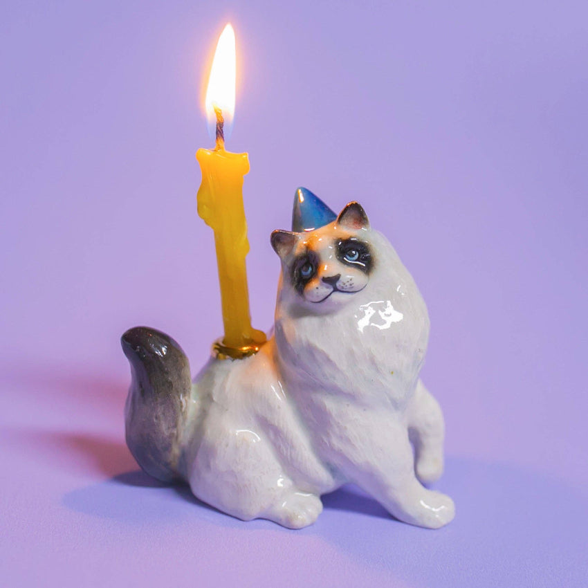 Ragdoll Cat Cake Topper - Camp Hollow