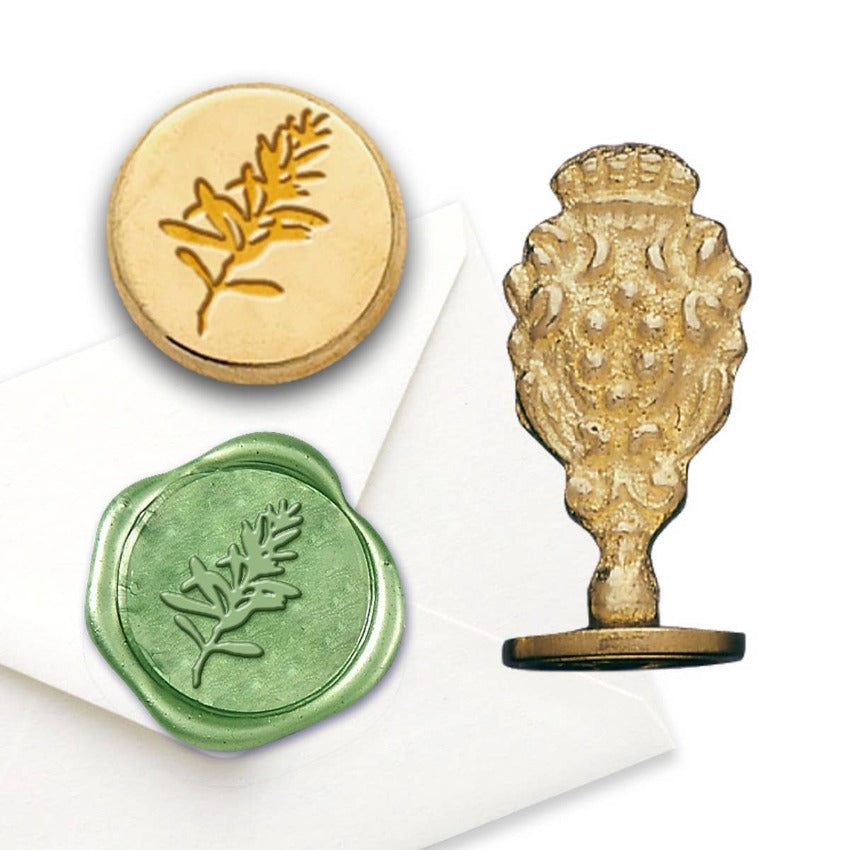 Rosemary Motif Wax Stamp