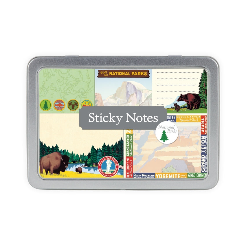 National Parks Sticky Notes - Cavallini & Co.