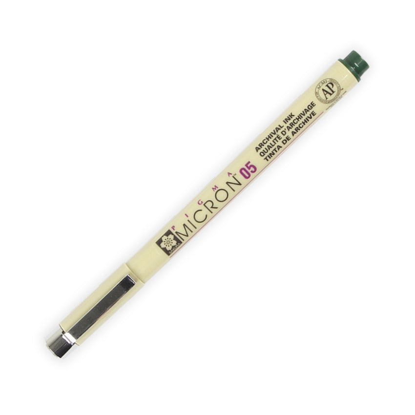 Sakura Pigma Micron Pen - Hunter Green, 05