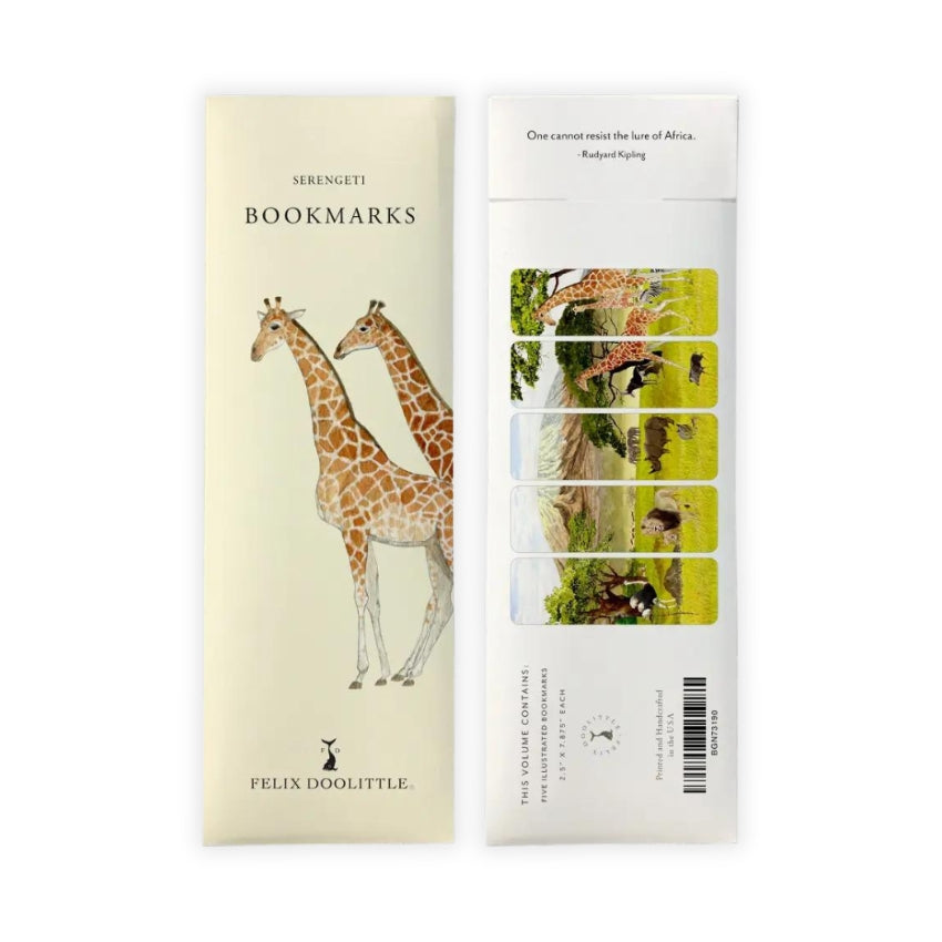 Serengeti Bookmark Set